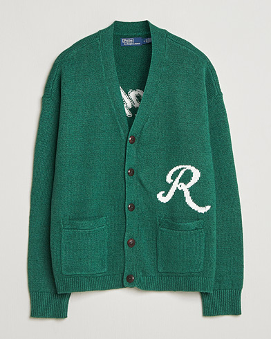 Polo Ralph Lauren Linen Blend Cardigan Bay Green – Grün