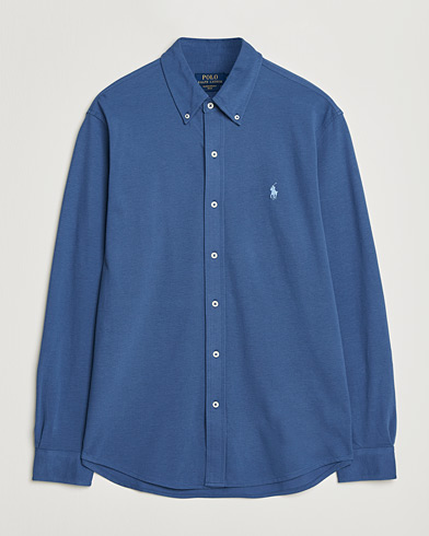 Polo Ralph Lauren Featherweight Mesh Shirt Old Royal – Blau