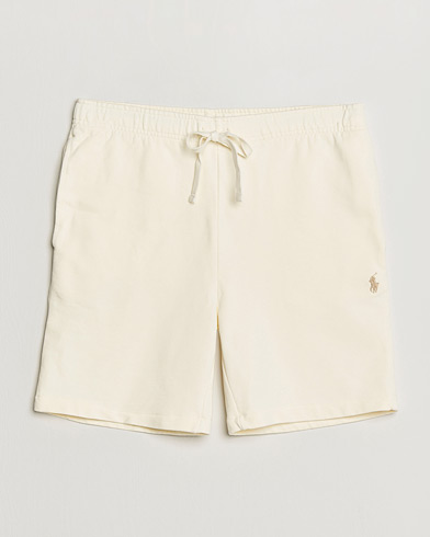Polo Ralph Lauren Loopback Terry Shorts Clubhouse Cream – Weiß