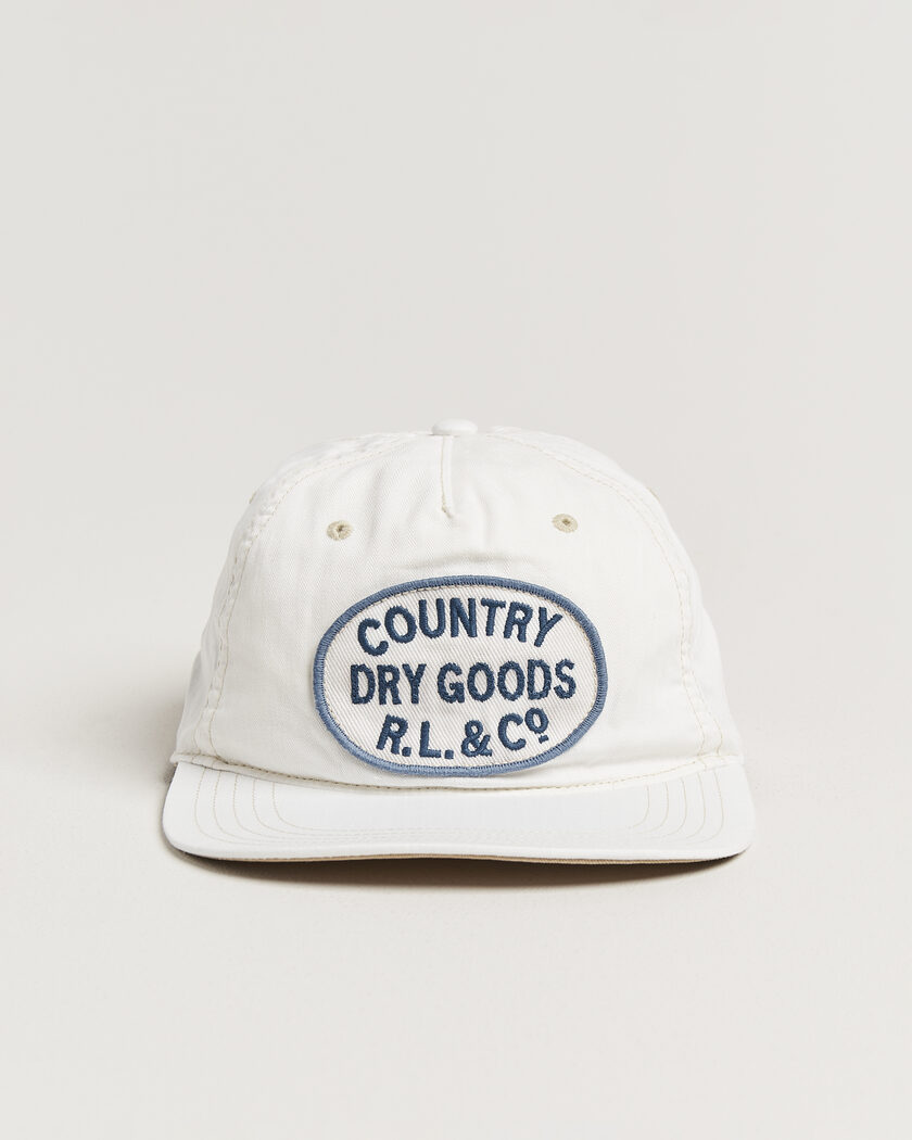 Polo Ralph Lauren Cotton Herringbone Cap White – Weiß