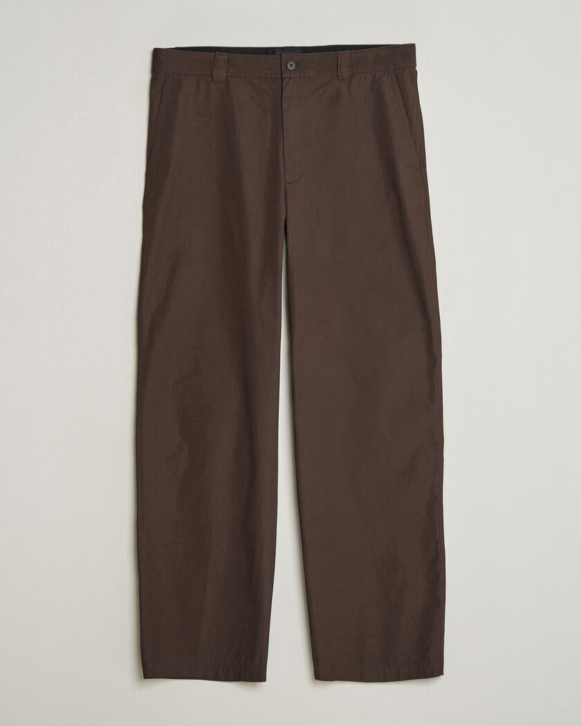 A.P.C. Dan Cotton Chinos Dark Brown – Braun
