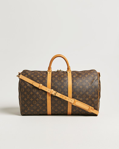 Louis Vuitton Pre-Owned Keepall Bandouliére Monogram – Braun