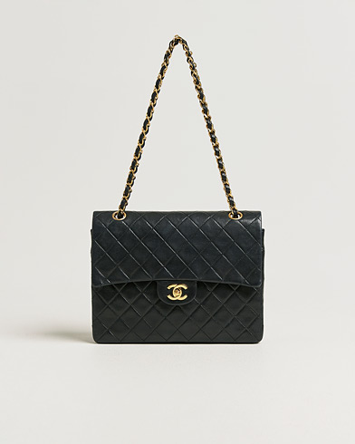 Chanel Pre-Owned Single Flap Bag Lambskin Black – Schwarz