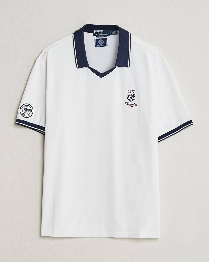 Polo Ralph Lauren Knitted Performance Polo Ceramic White – Weiß