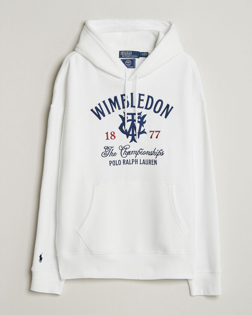 Polo Ralph Lauren Wimbledon Hoodie White – Weiß
