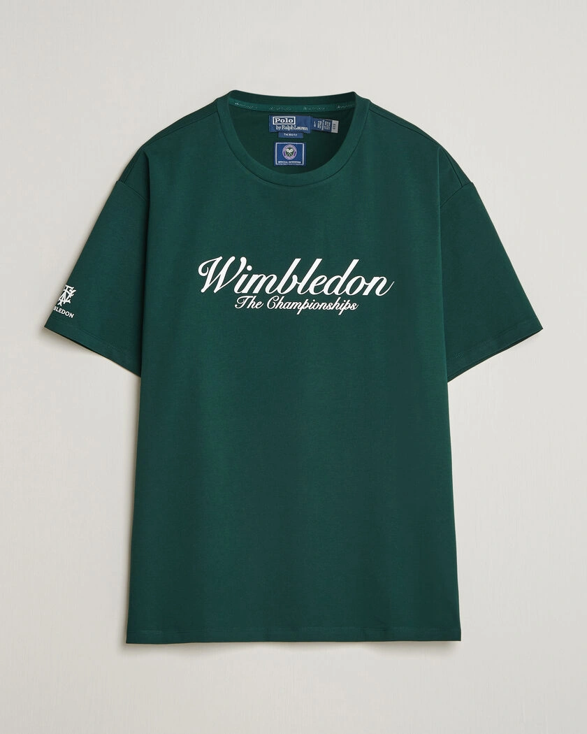 Polo Ralph Lauren Wimbledon Championship Tee Moss Agate – Grün
