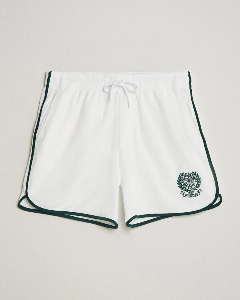 Polo Ralph Lauren Terry Shorts White – Weiß
