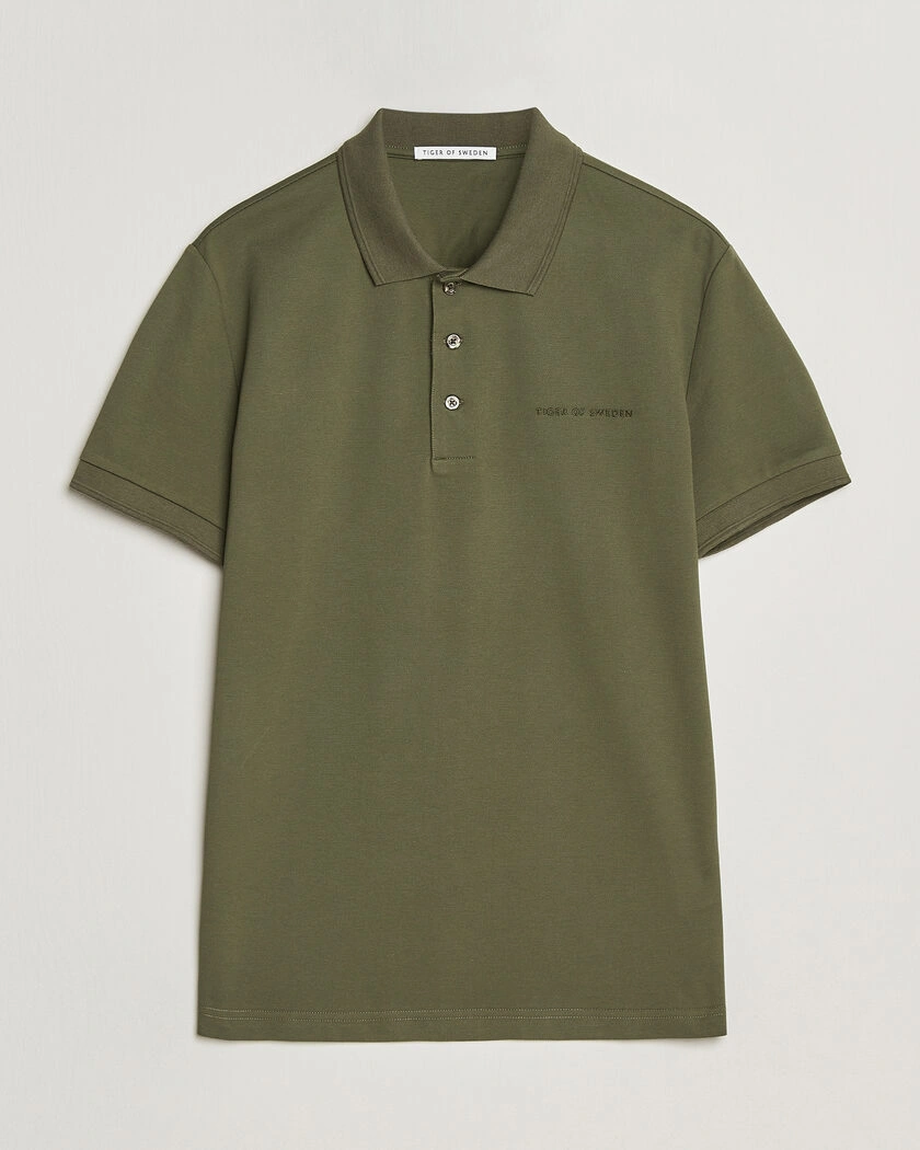 Tiger of Sweden Darios Polo Kalamata Green – Grün