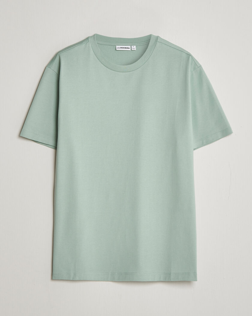 J.Lindeberg Sid Basic T-Shirt Jadeite – Grün