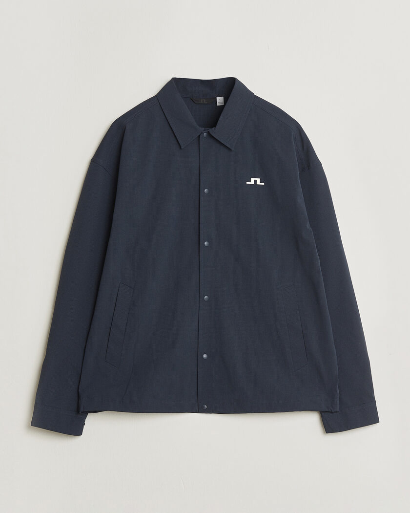  J.Lindeberg Dex Coach Overshirt JL Navy – Blau