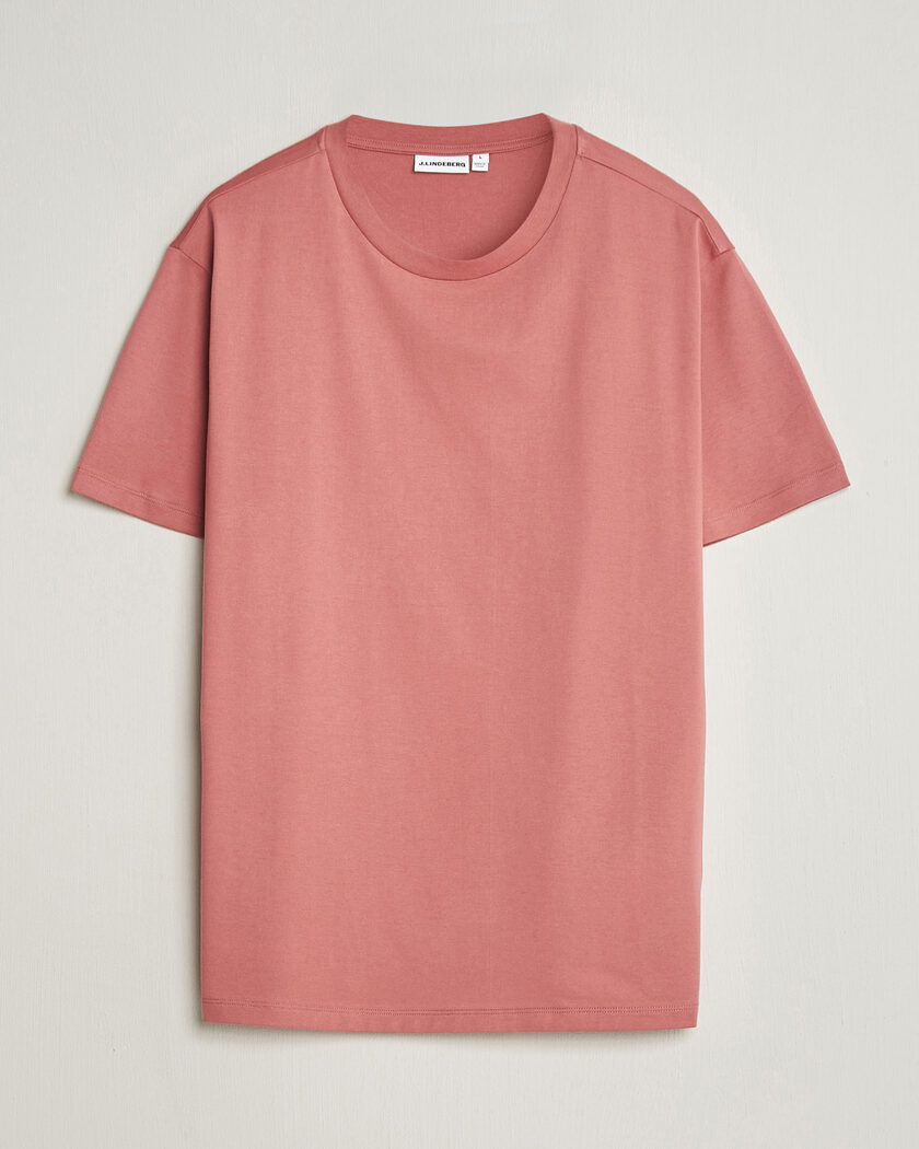 J.Lindeberg Sid Basic T-Shirt Withered Rose – Rot