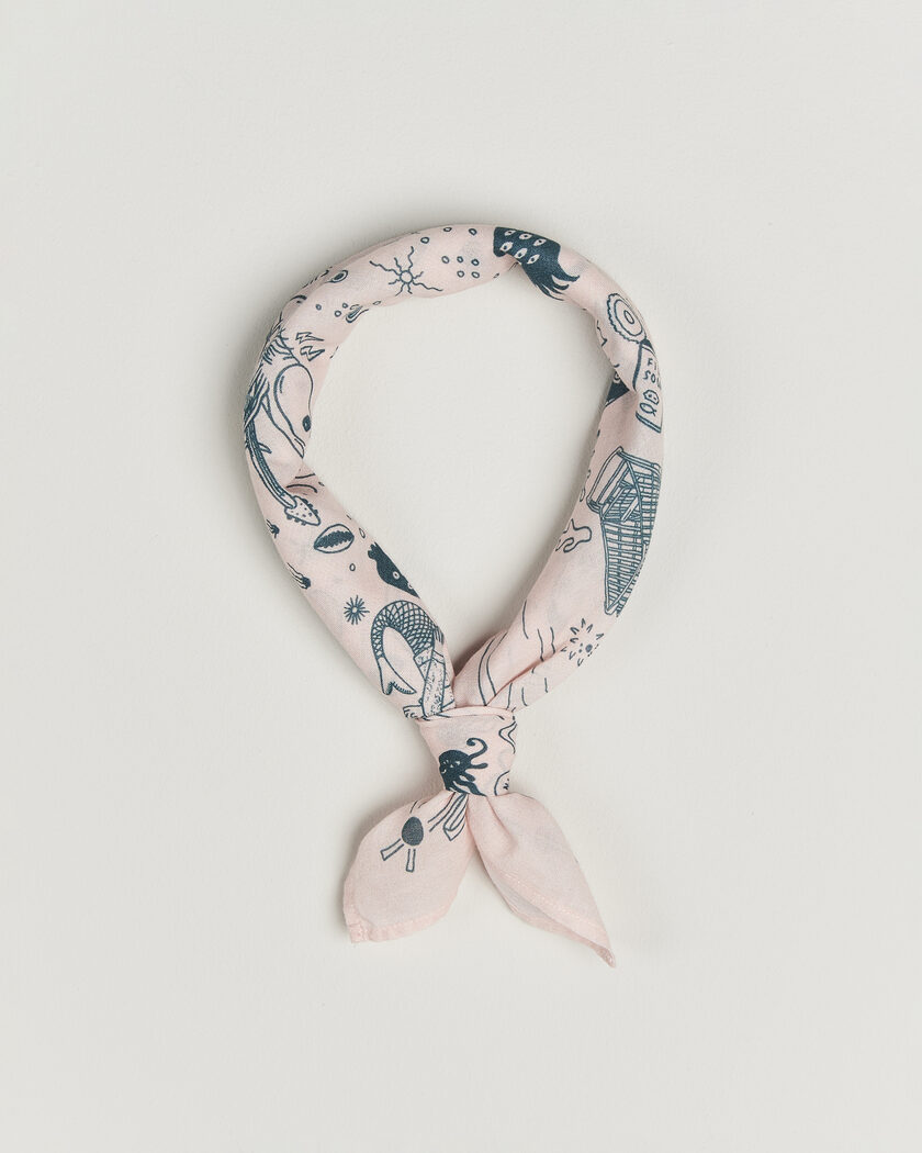 Nudie Jeans Ingrid Printed Bandana Pink – Rosa