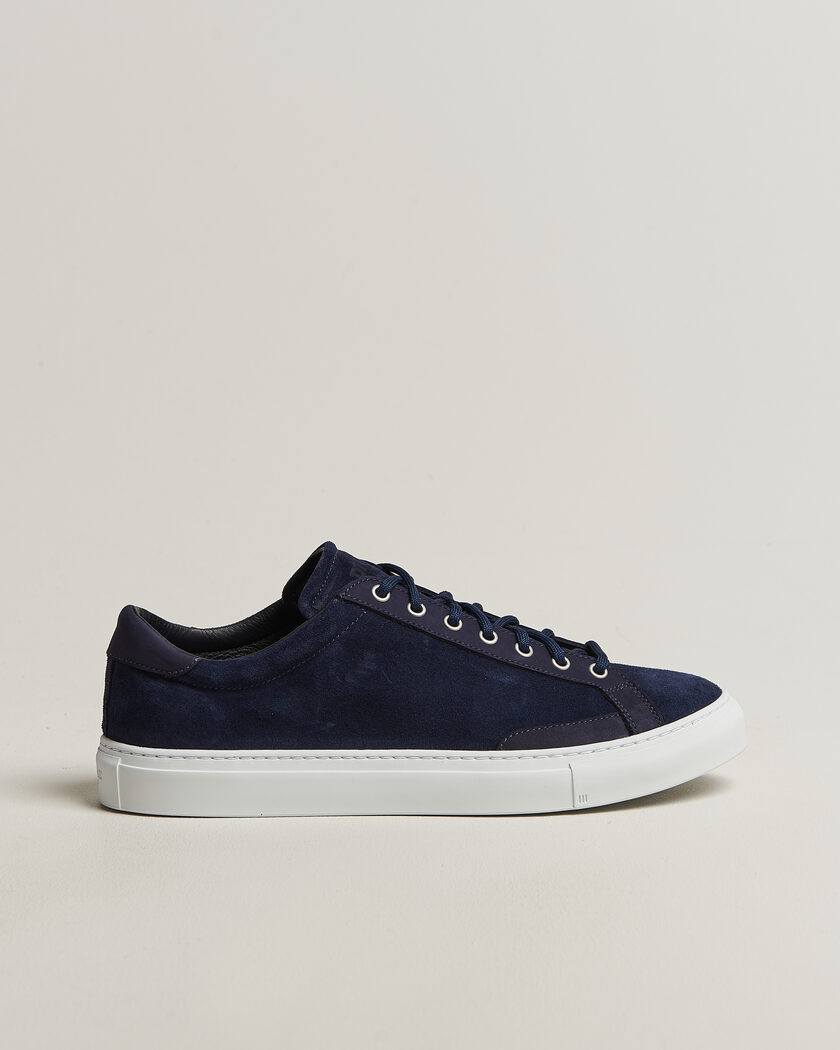 Diemme Veneto Low Sneaker Navy Suede – Blau