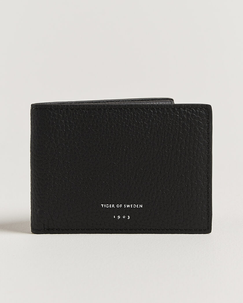 Tiger of Sweden Wivallius Leather Wallet Black – Schwarz