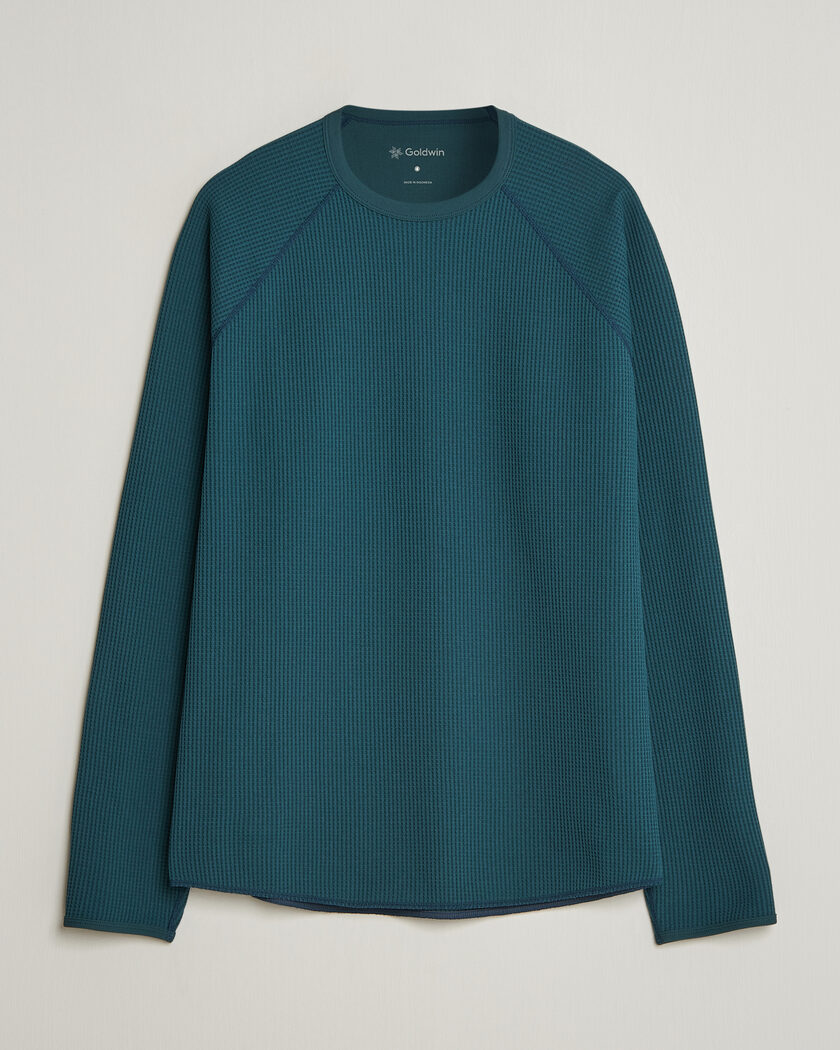 Goldwin WF Light Long Sleeve T-Shirt Kokiran Green – Grün