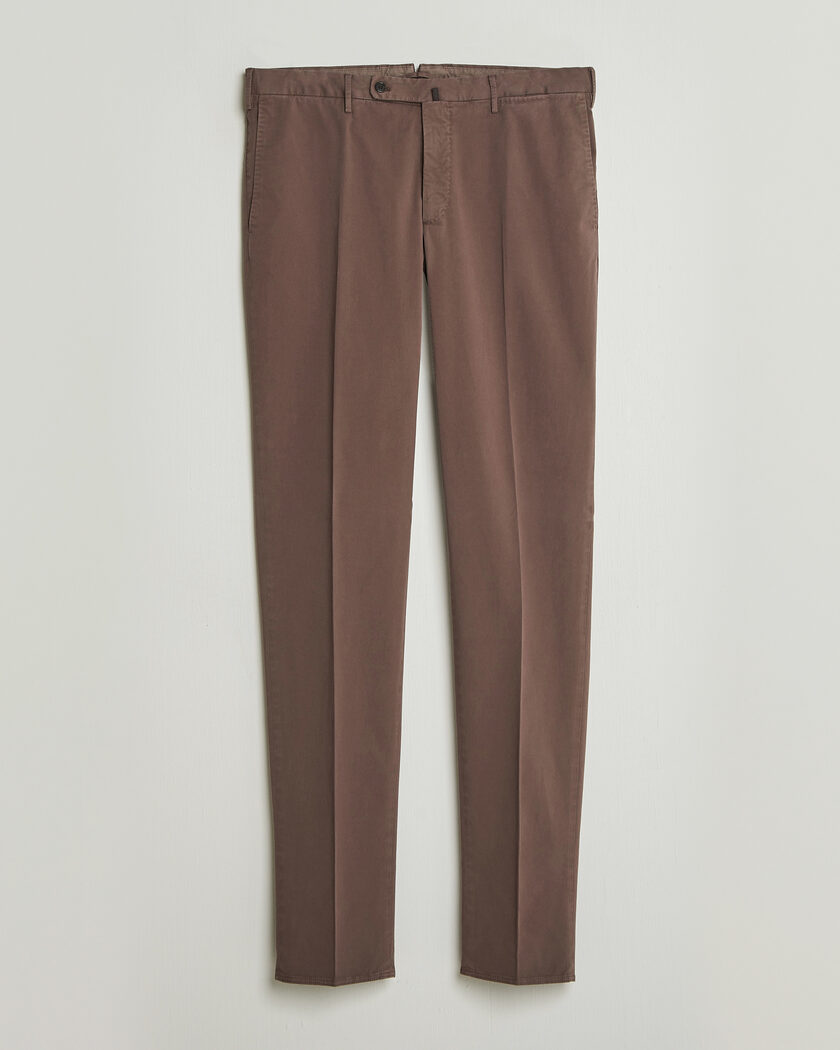  Incotex Regular Fit Comfort Chinos Dark Brown – Braun