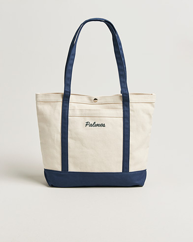 Palmes Stitch Tote Bag Off White – Weiß