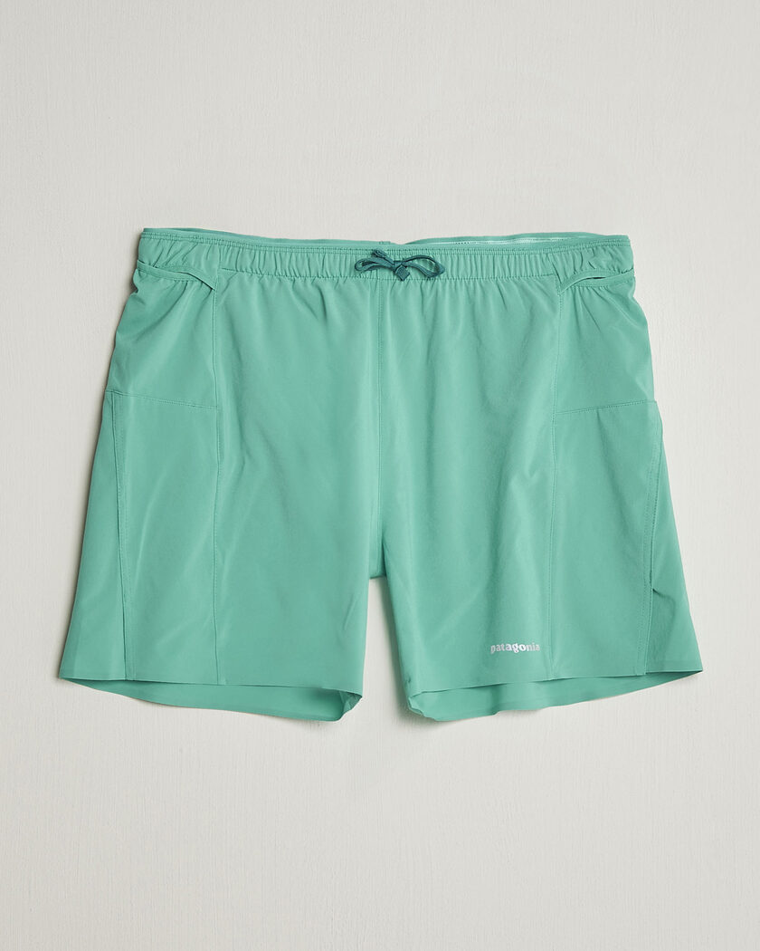 Patagonia Strider Pro Running Shorts Aqua Stone – Blau