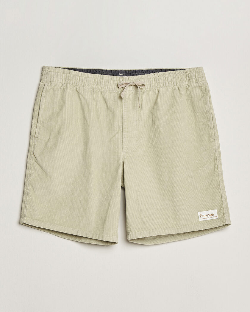 Patagonia Corduroy Volley Shorts Pelican – Grün