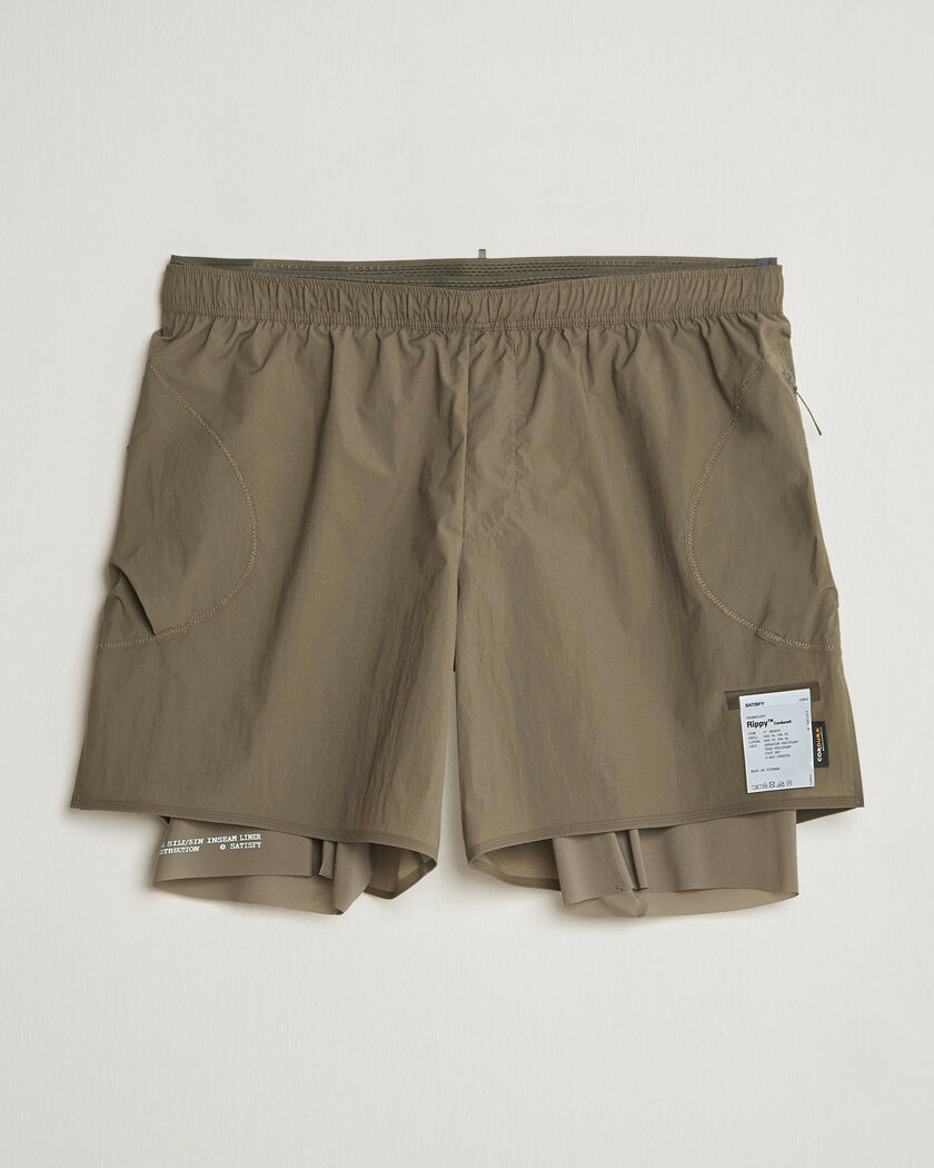 Satisfy Rippy Cordura 5 Inch Shorts Morel – Braun