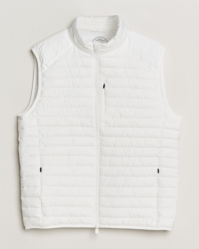 Save The Duck Dave Lightweight Padded Vest Dull White – Weiß