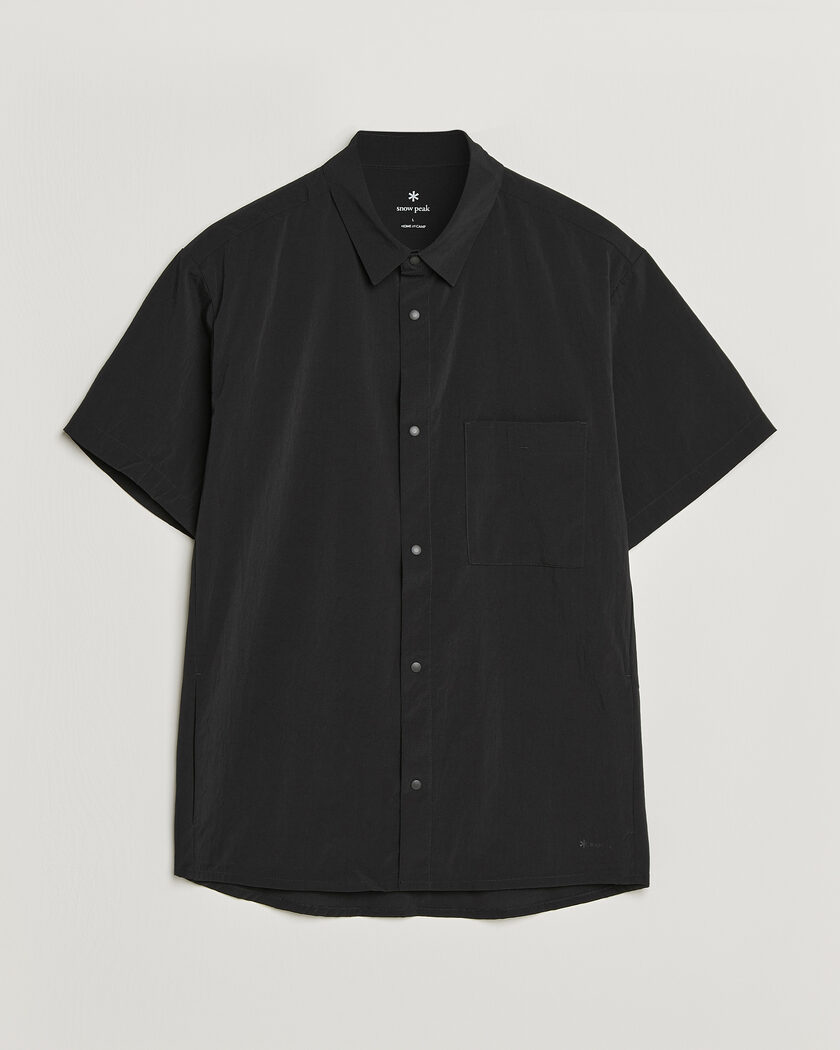 Snow Peak Quick Dry Shirt Black – Schwarz