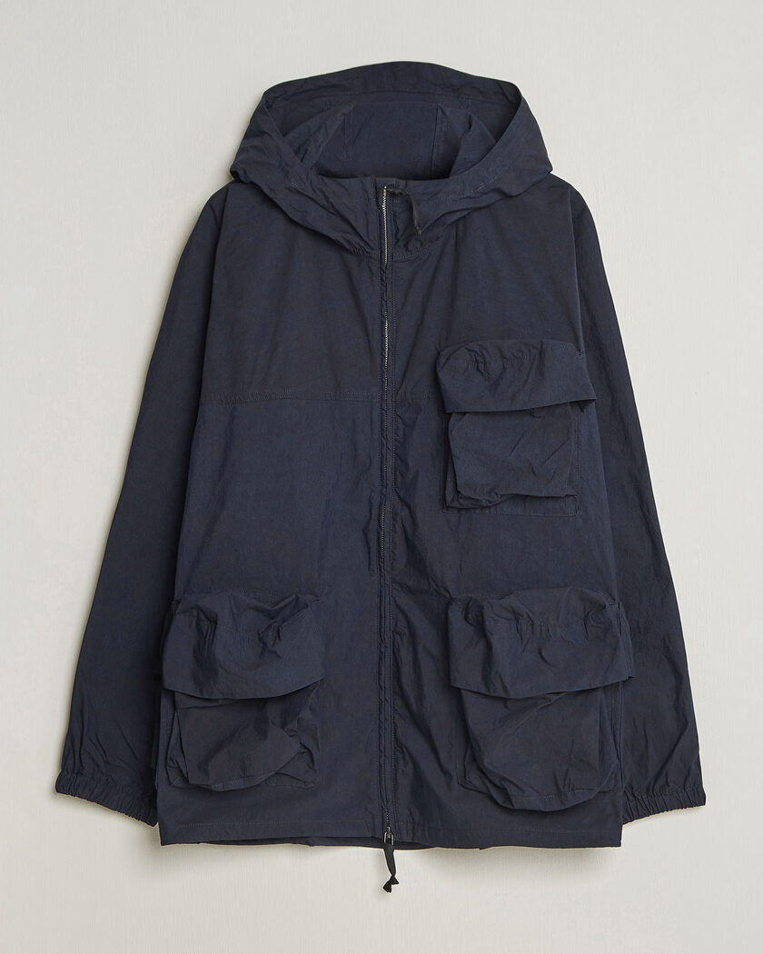 Snow Peak Indigo C/N Parka Navy – Blau