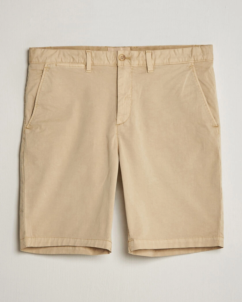 GANT Regular Sunfaded Shorts Oat Beige – Beige