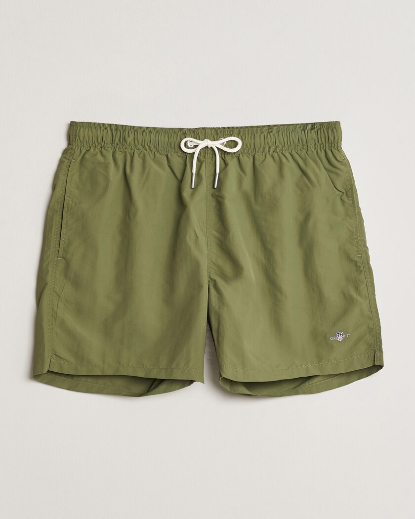 Gant Basic Swimshorts Dry Herb Green – Grün