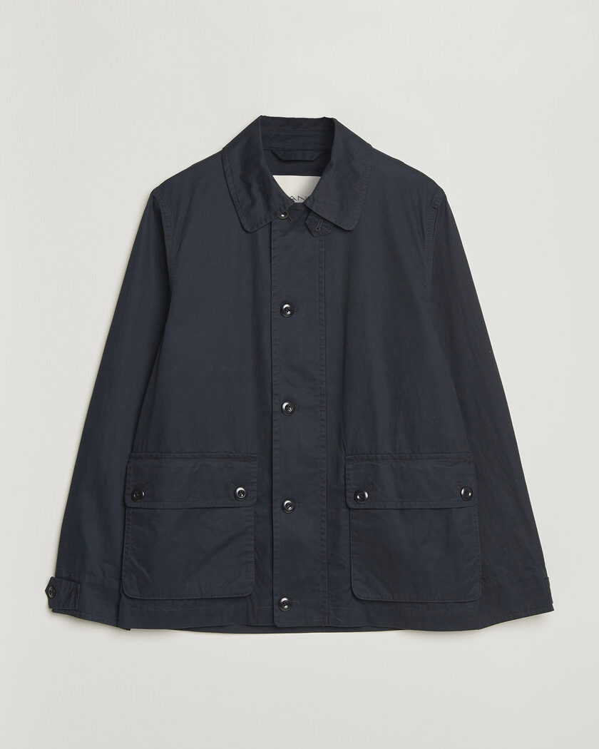 GANT Cotton Decker Jacket Black – Schwarz