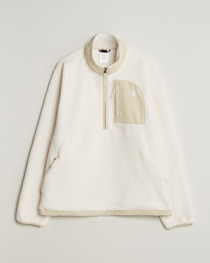 The North Face Yumiori Fleece Half Zip White Dune – Weiß