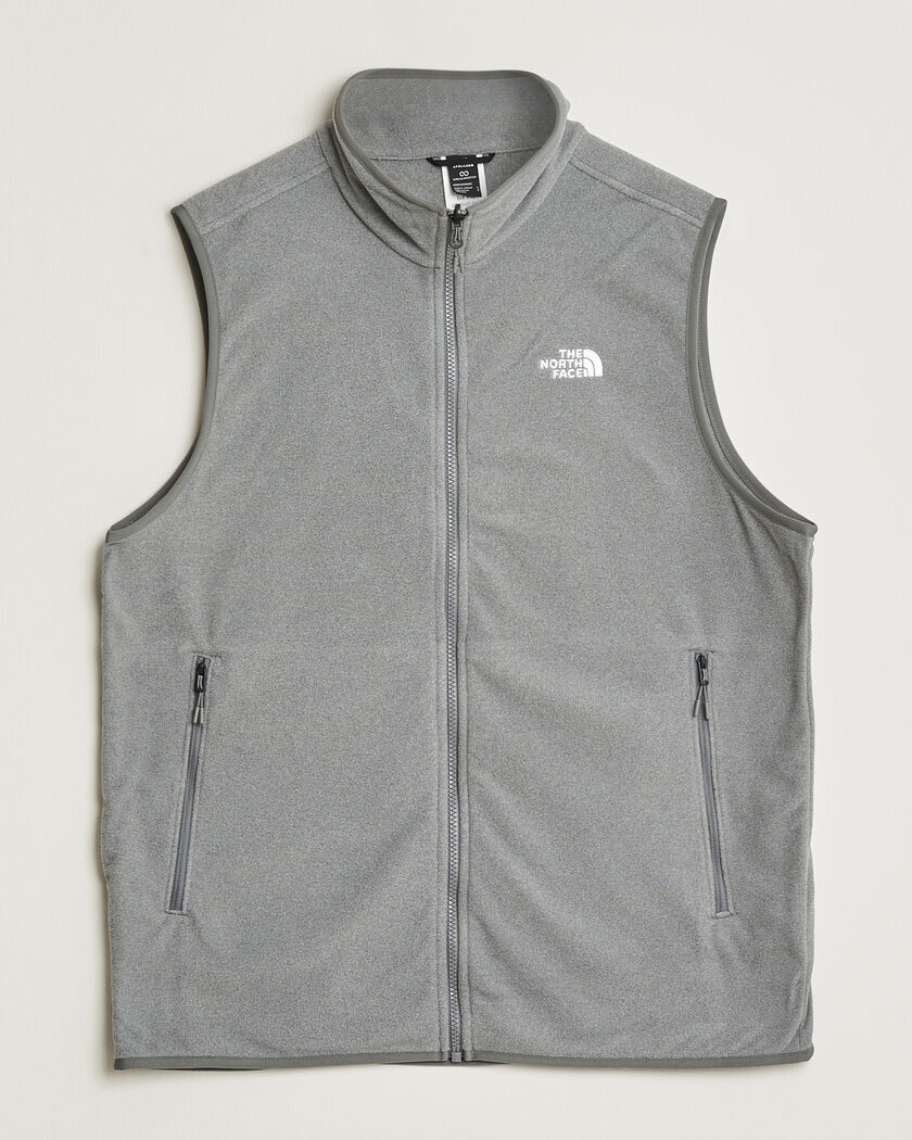 The North Face Glacier Fleece Vest Grey – Grau