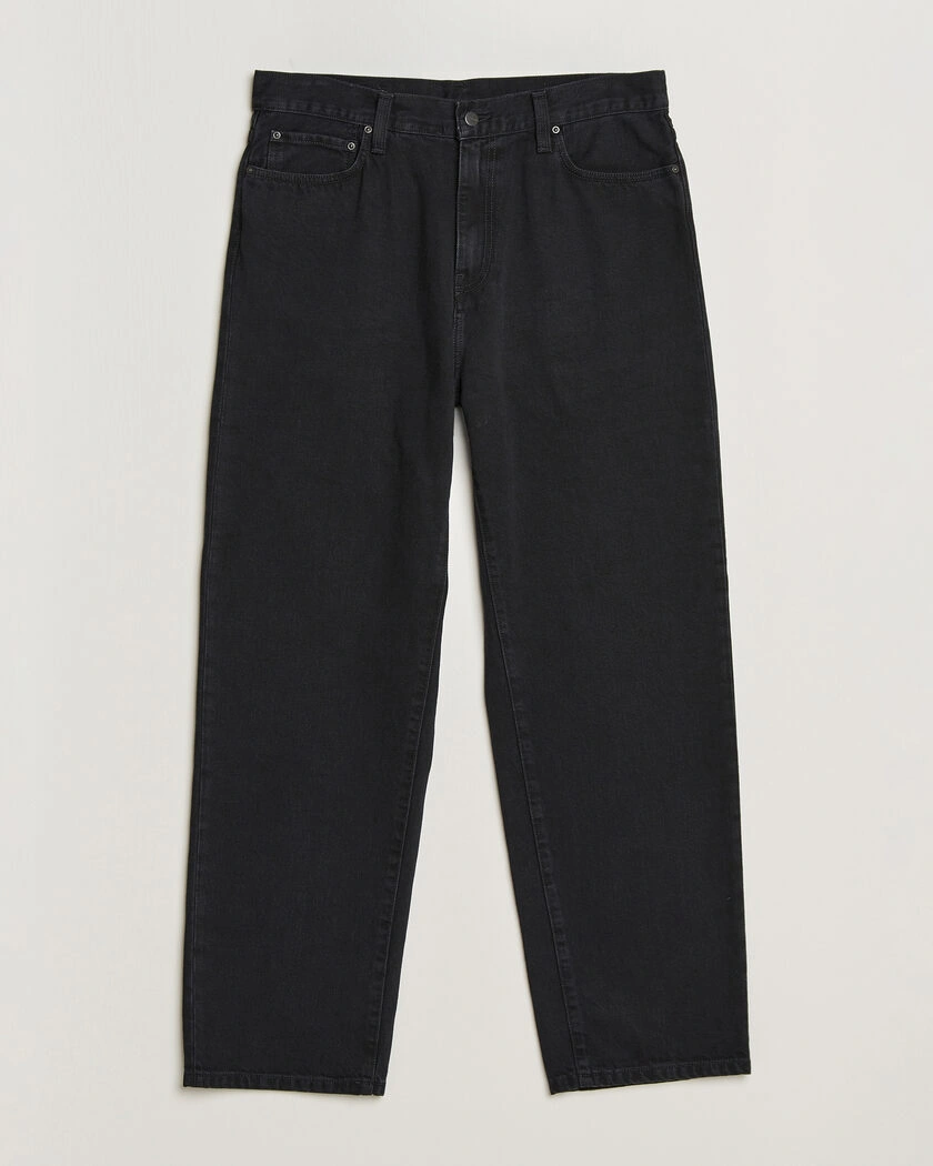  Carhartt WIP Aaron Pant Smith Denim Grey Stone Wash – Grau