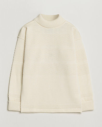 S.N.S. Herning Fisherman Sweater Natural White – Weiß
