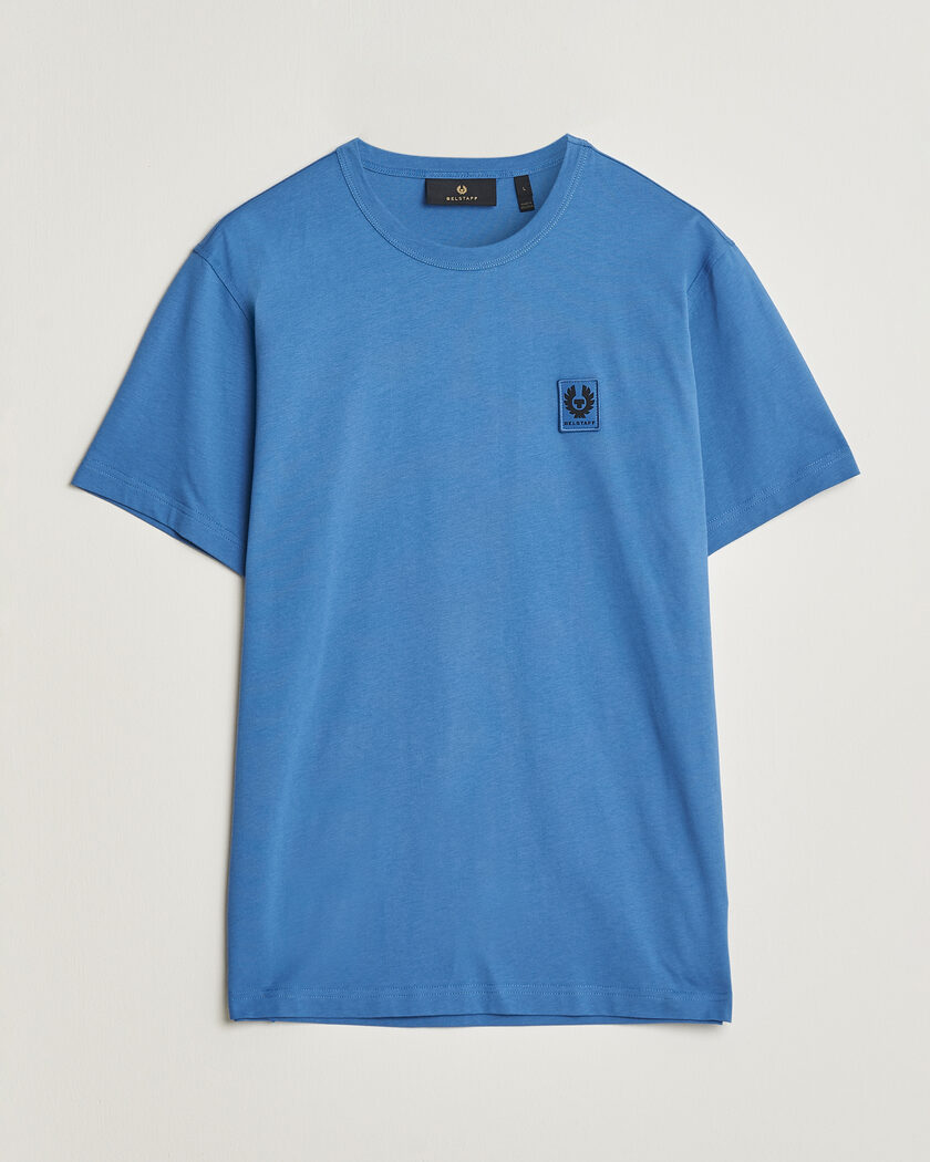 Belstaff Signature Crew Neck T-Shirt Marine Blue – Blau