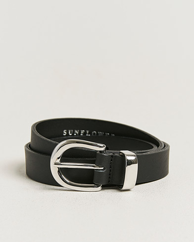 Sunflower Simple Belt Black – Schwarz