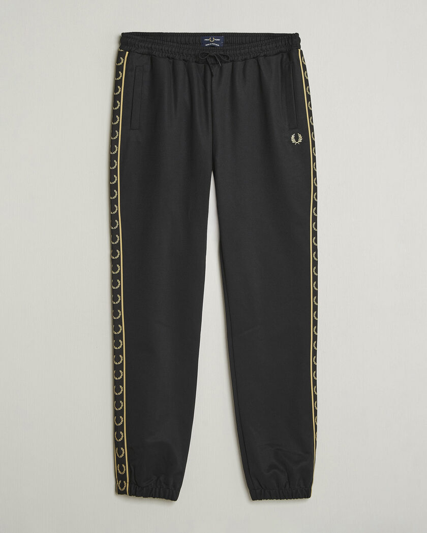 Fred Perry Taped Track Pants Black – Schwarz