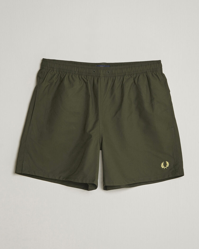 Fred Perry Classic Swimshorts Hunting Green – Grün