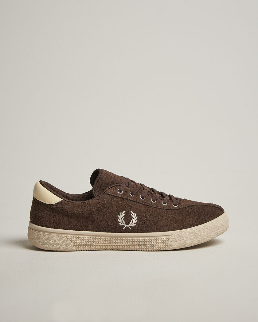 Fred Perry Tennis Suede Sneaker Burnt Tobacco – Braun