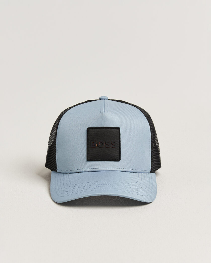 BOSS ORANGE Elliot Trucker Cap Light Blue – Blau