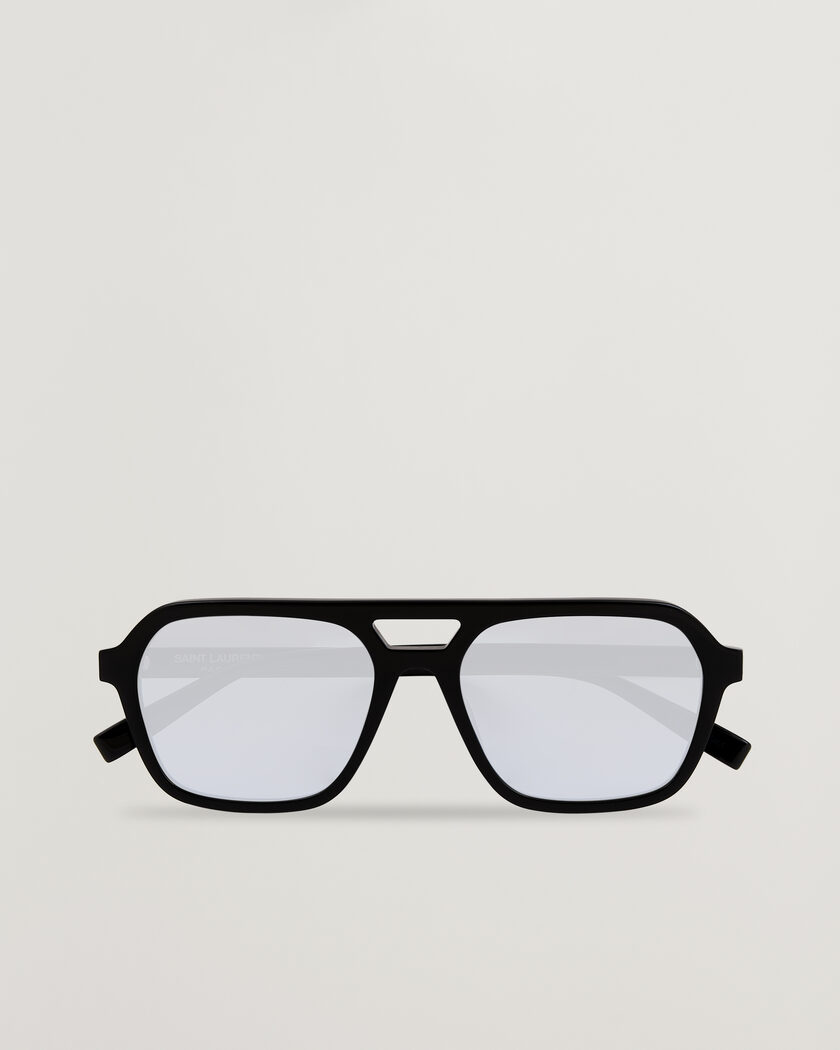 Saint Laurent SL 905 Sunglasses Black/Blue – Schwarz