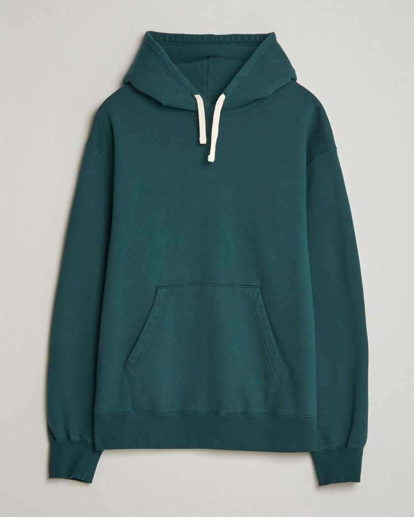 BEAMS PLUS Hooded Sweat Pullover Dark Green – Grün