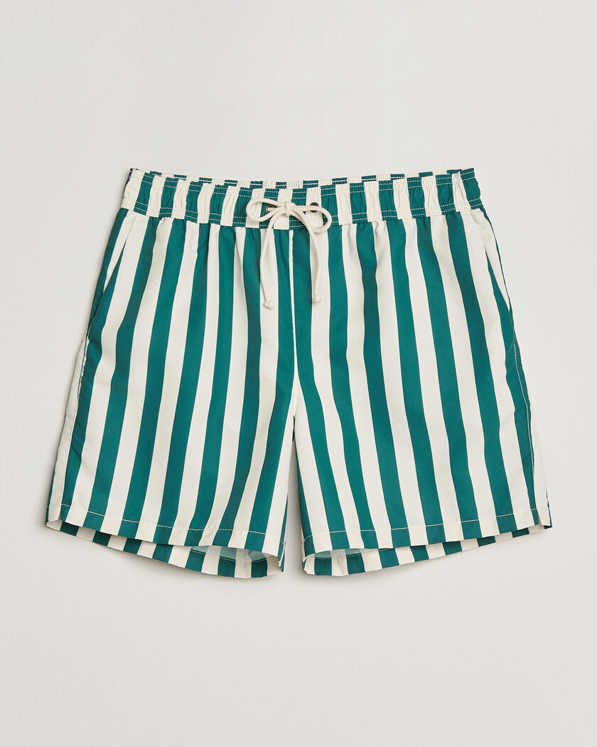 Ripa Ripa Paraggi Striped Swimshorts Green – Grün