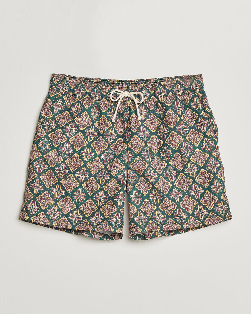 Ripa Ripa Printed Swimshorts Green/Red – Grün
