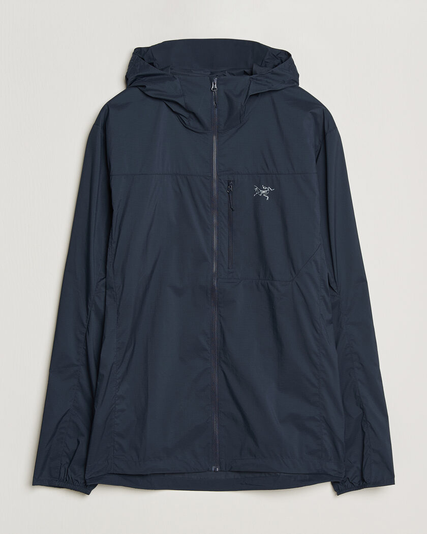 Arc'teryx Squamish Lightweight Hooded Jacket Black Sapphire – Blau