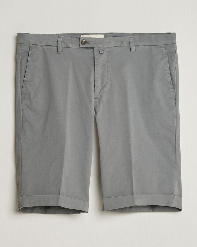 Briglia 1949 Cotton Stretch Shorts Grey – Grau