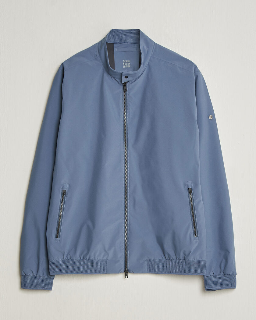 Scandinavian Edition Plain II Waterproof Jacket Ocean – Blau