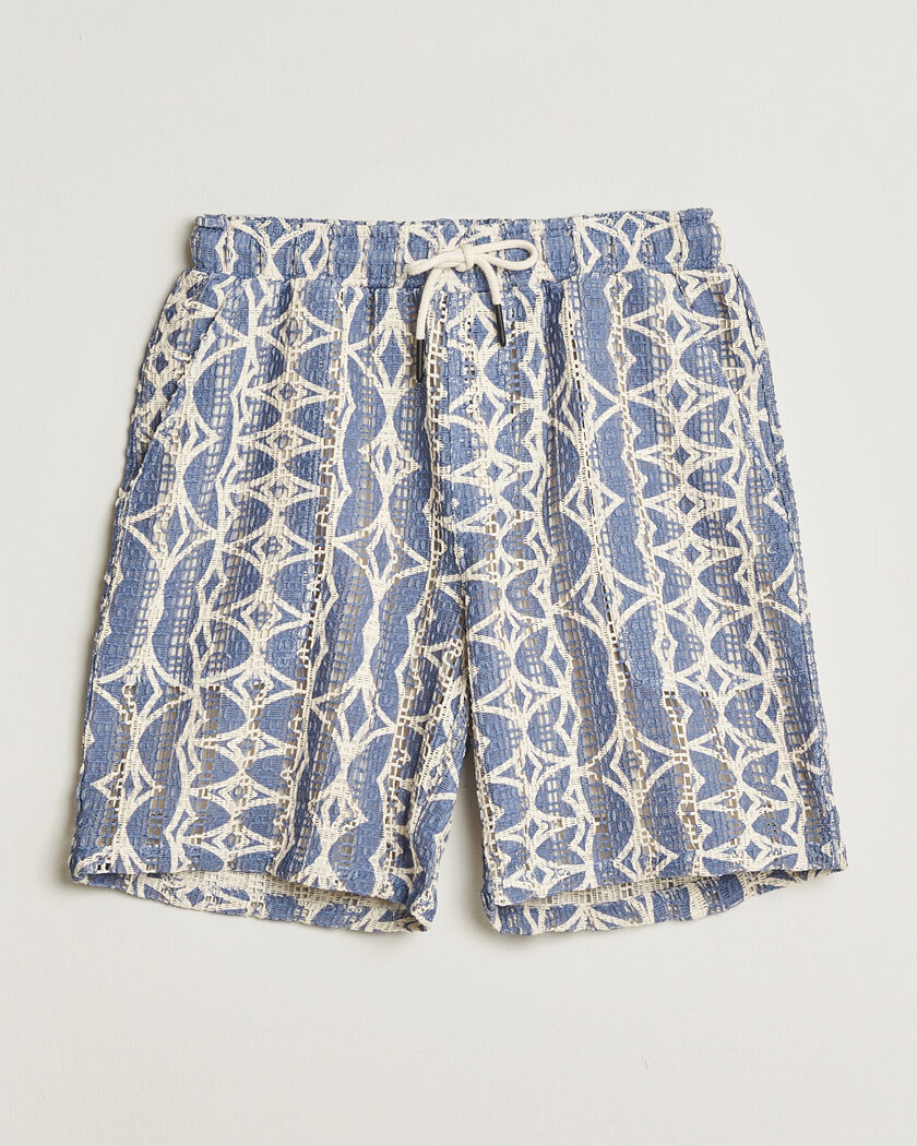 OAS Nicola Cotton Net Shorts Arko – Blau