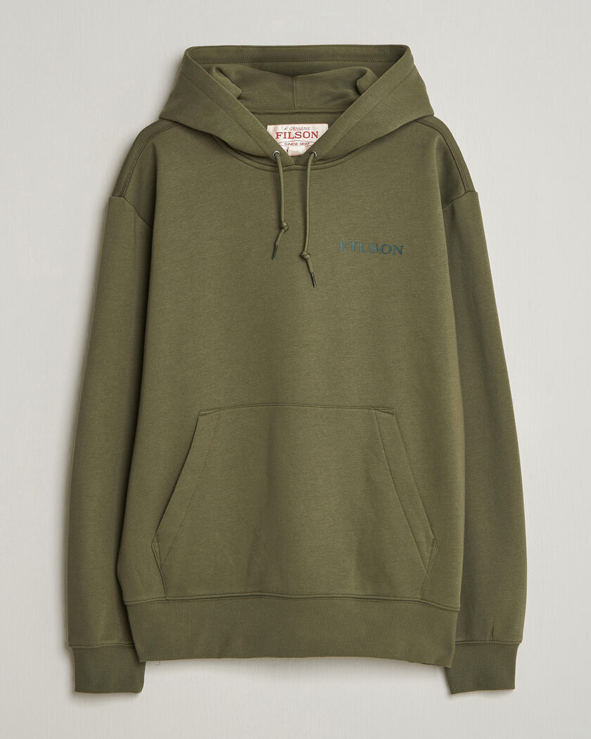 Filson Scenic Graphic Hoodie Surplus Green – Grün