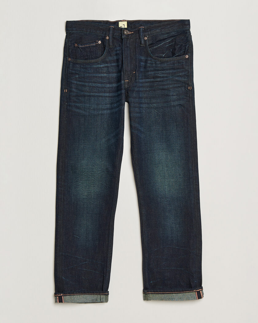-1 Nordic Denim Regular Fit Selvedge Jeans Connoisseur Blue – Blau